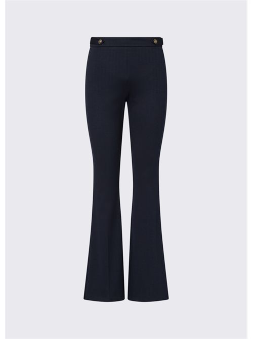 Pantaloni flare in punto milano LIU JO | WF6264J3976/93922